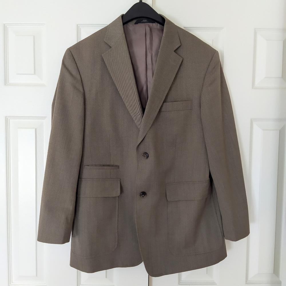 NWOT Haggar Grey Suit Jacket Blazer